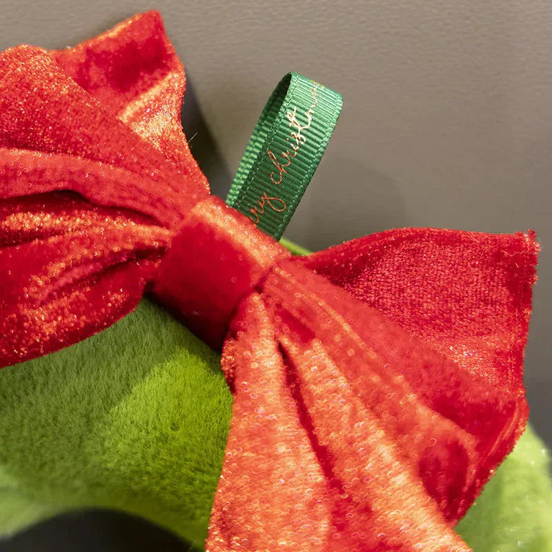 Christmas Tree Wreath Door Hanger Soft Plush Toy