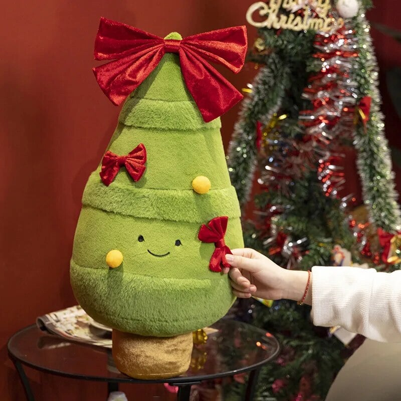 Christmas Tree Wreath Door Hanger Soft Plush Toy