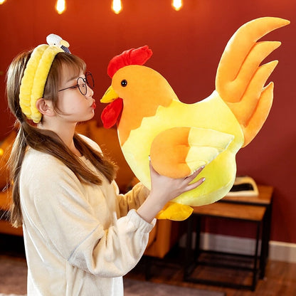 Cute Plush Chicken Family Set