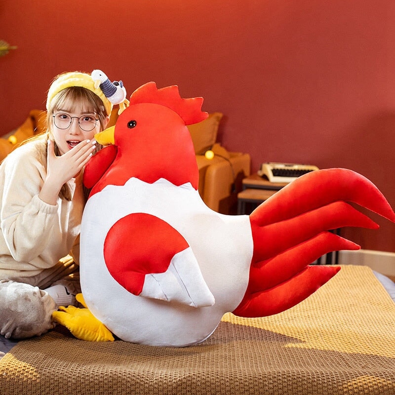 Cute Plush Chicken Family Set