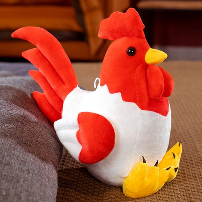 Cute Plush Chicken Family Set