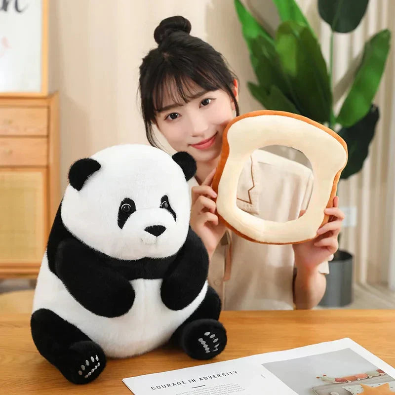 Cute Big Panda Soft Plush Socks