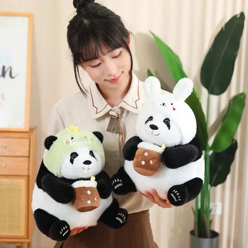 Cute Big Panda Soft Plush Socks