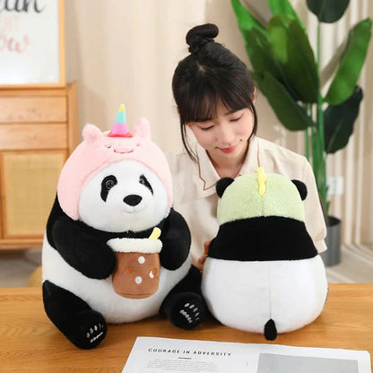 Cute Big Panda Soft Plush Socks