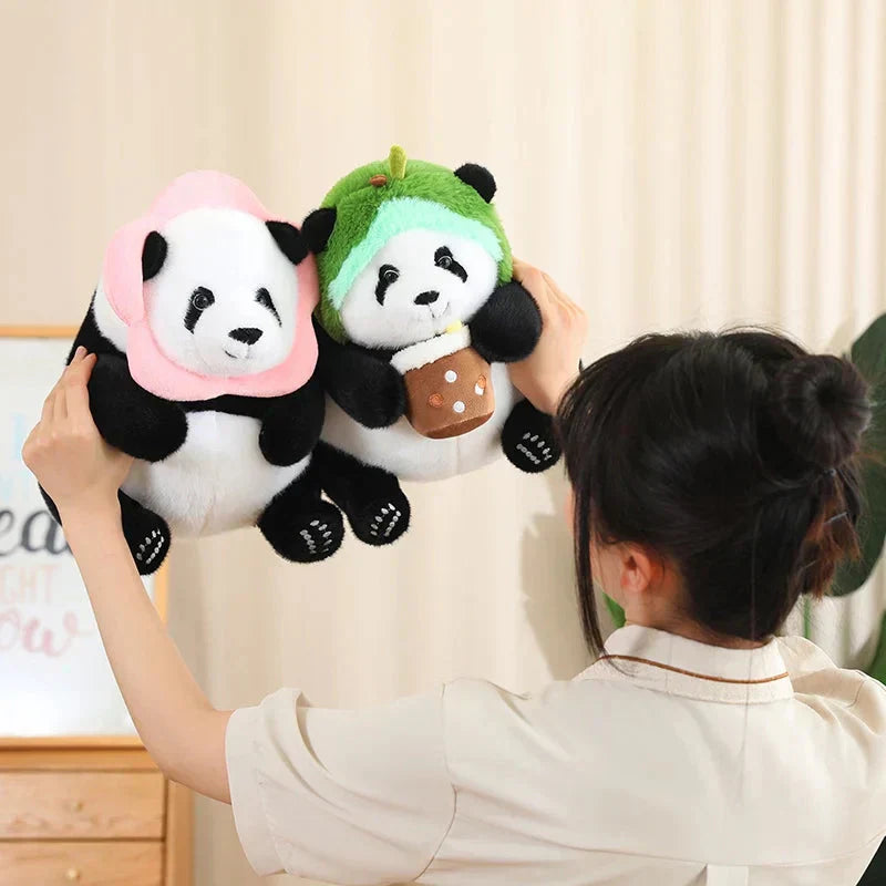 Cute Big Panda Soft Plush Socks