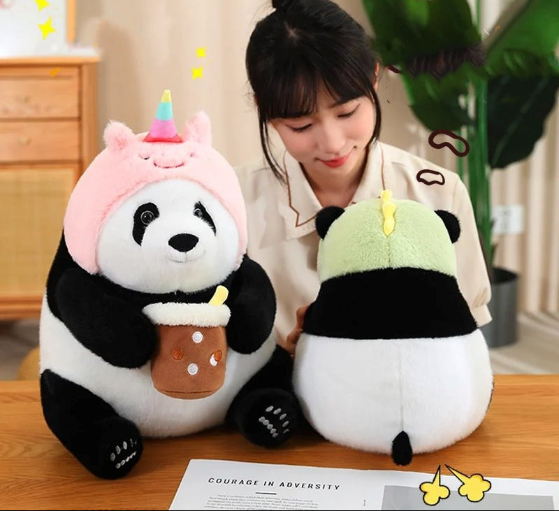 Cute Big Panda Soft Plush Socks
