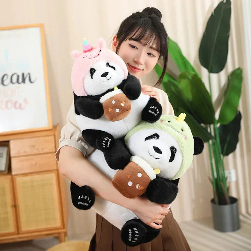 Cute Big Panda Soft Plush Socks