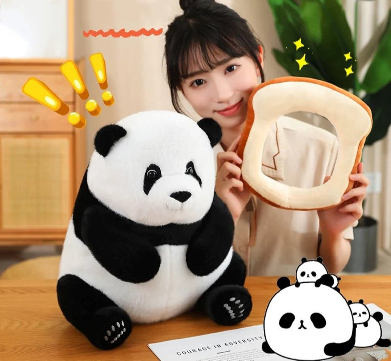 Cute Big Panda Soft Plush Socks