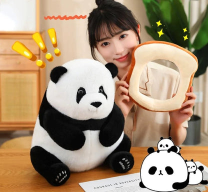 Cute Big Panda Soft Plush Socks