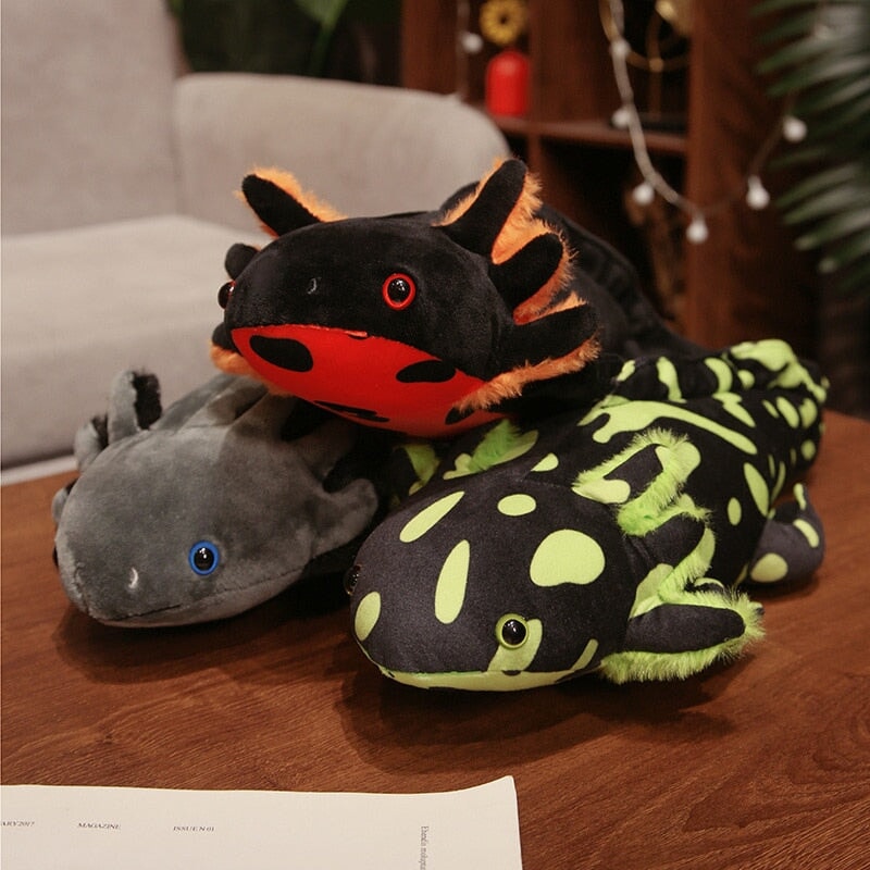 Cute Colorful Axolotl Soft Toy Set
