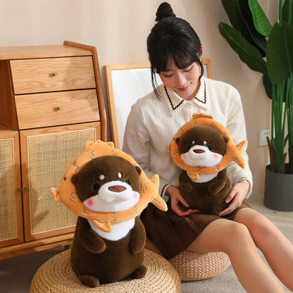 Cute Otter Costume Plush Toy