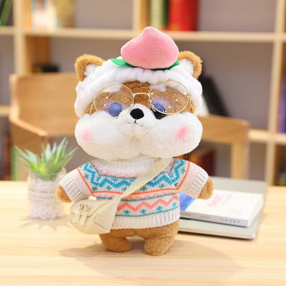 Cute Shiba Inu Plush Toy Family Set