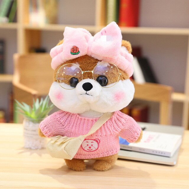 Cute Shiba Inu Plush Toy Family Set