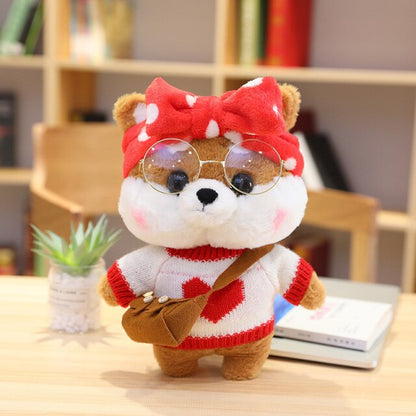 Cute Shiba Inu Plush Toy Family Set