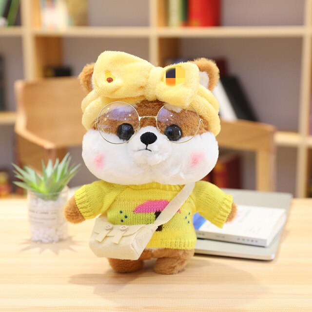 Cute Shiba Inu Plush Toy Family Set