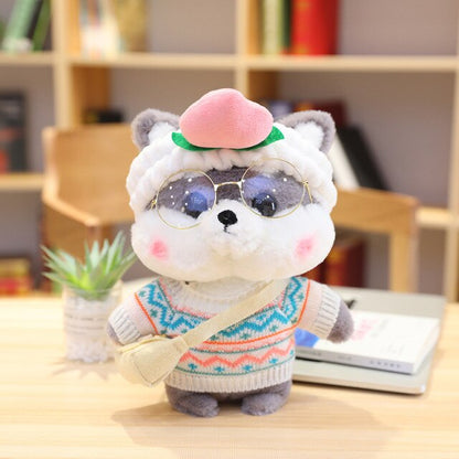Cute Shiba Inu Plush Toy Family Set
