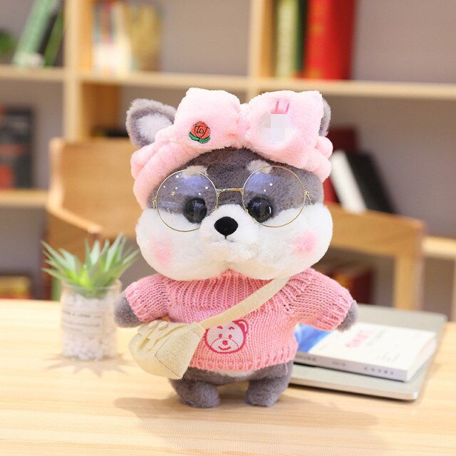 Cute Shiba Inu Plush Toy Family Set