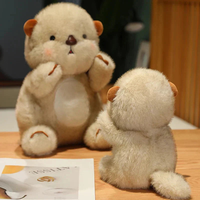 Cute Pink Adorable Otter Plush Toy - Fesara