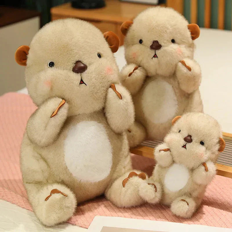 Cute Pink Adorable Otter Plush Toy