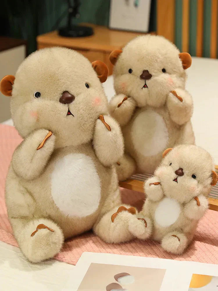 Cute Pink Adorable Otter Plush Toy