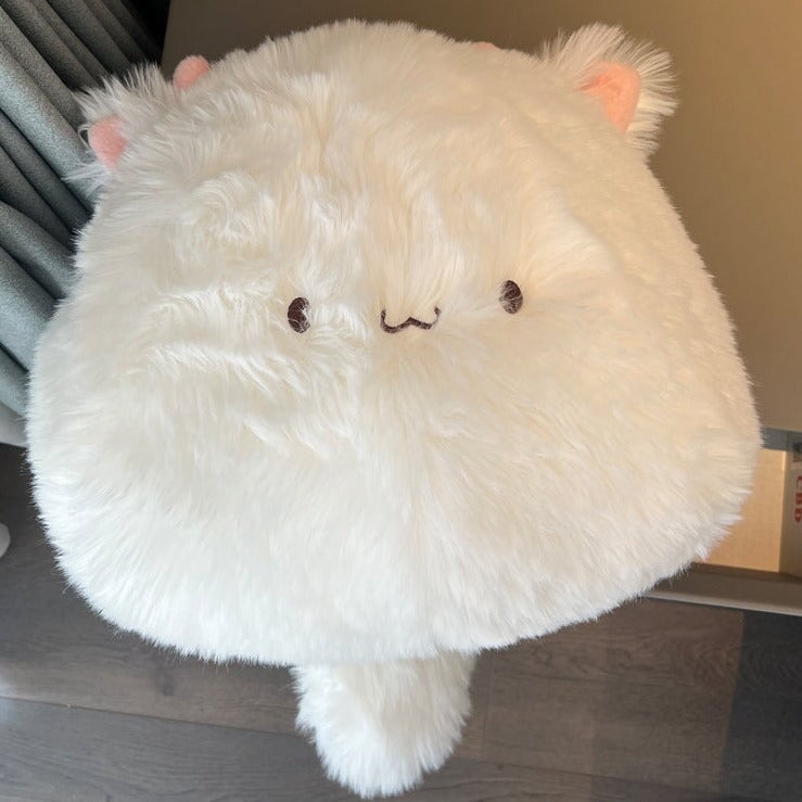 Cute Cuddly Kitty Plush Pillow Toy