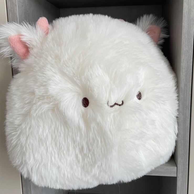 Cute Cuddly Kitty Plush Pillow Toy