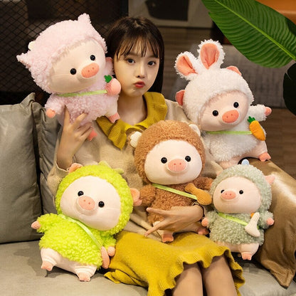 Cute Plush Pig Cosplay Toys