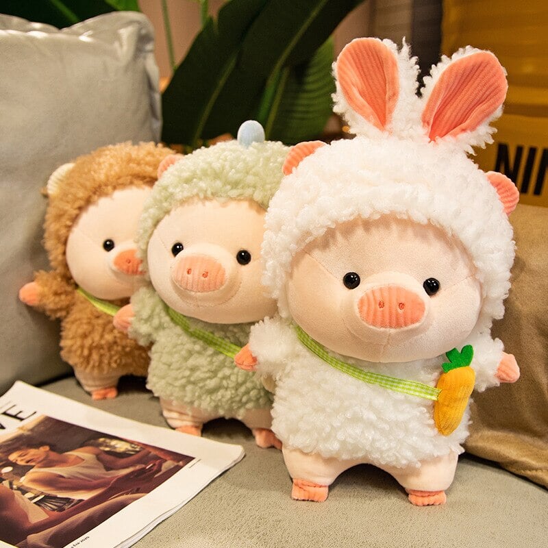 Cute Plush Pig Cosplay Toys