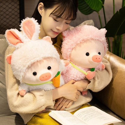 Cute Plush Pig Cosplay Toys