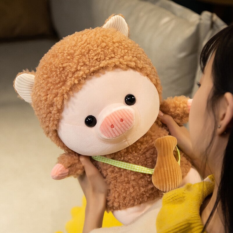 Cute Plush Pig Cosplay Toys
