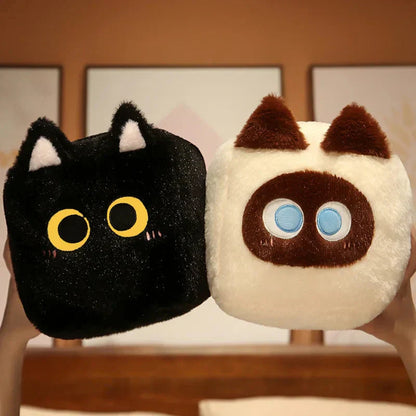 Cute Plush Cat Toy Figure Set