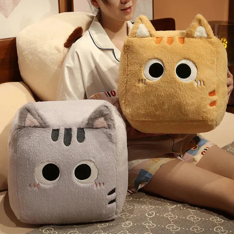 Cute Plush Cat Toy Figure Set