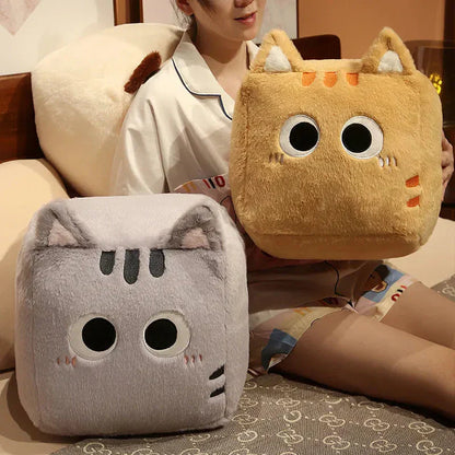 Cute Plush Cat Toy Figure Set