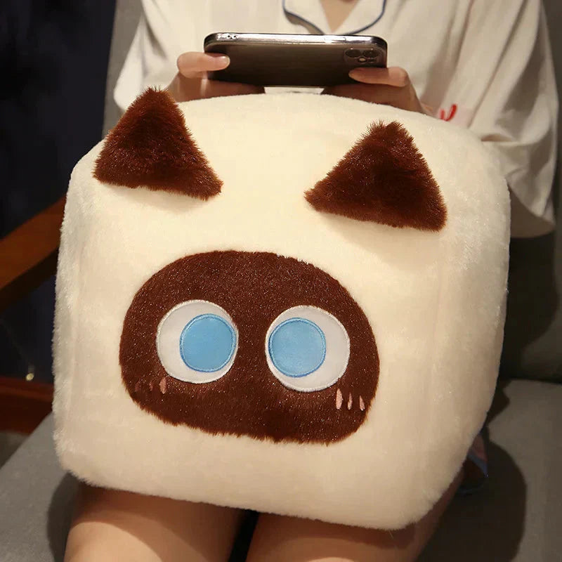 Cute Plush Cat Toy Figure Set