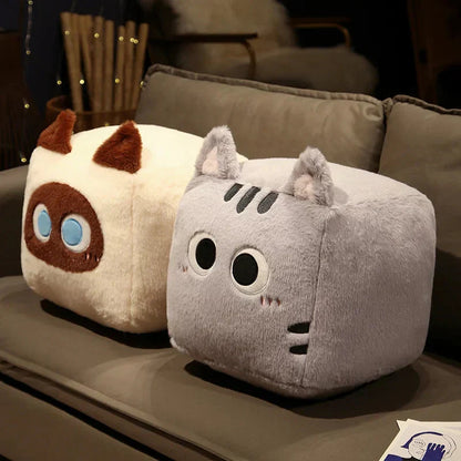 Cute Plush Cat Toy Figure Set