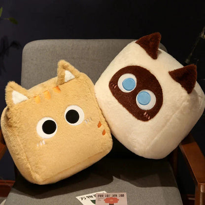 Cute Plush Cat Toy Figure Set