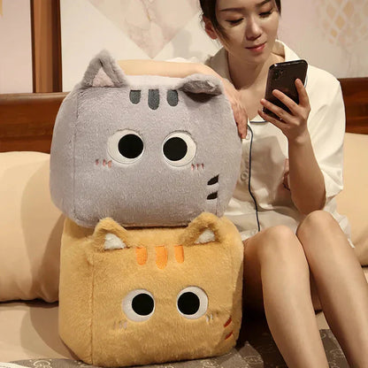 Cute Plush Cat Toy Figure Set
