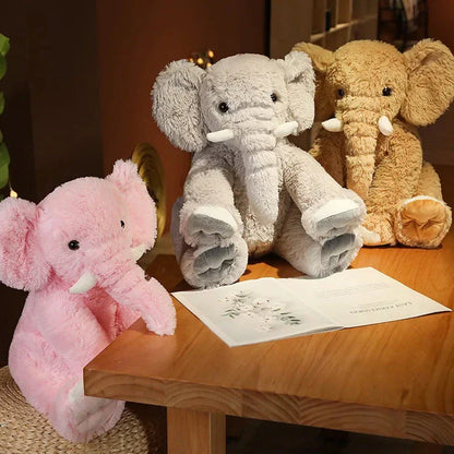 Cute Cuddly Elephant Soft Toy Set
