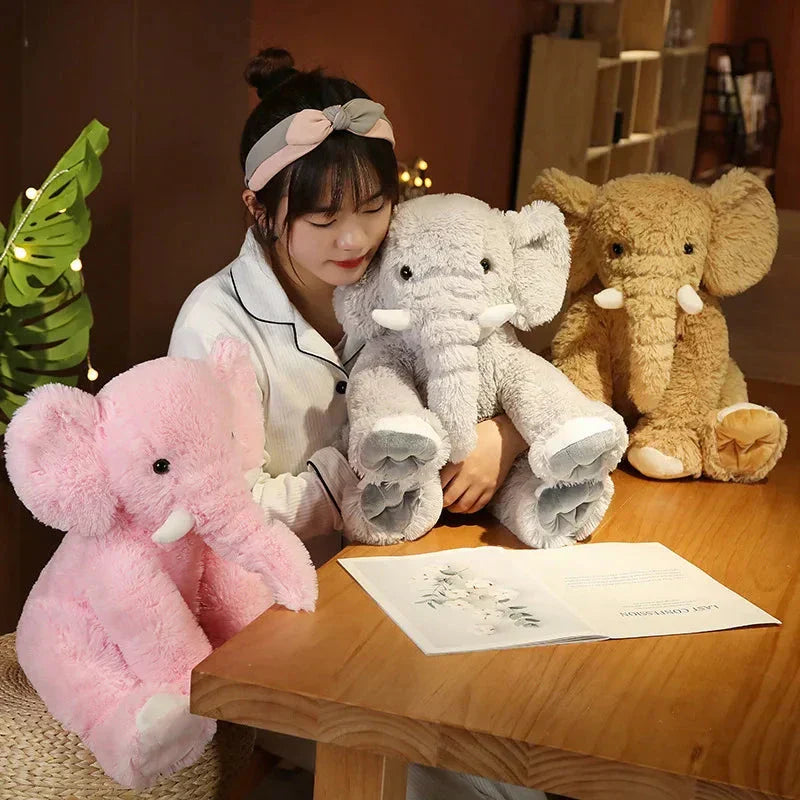 Cute Soft Elephant Plush Toy Set