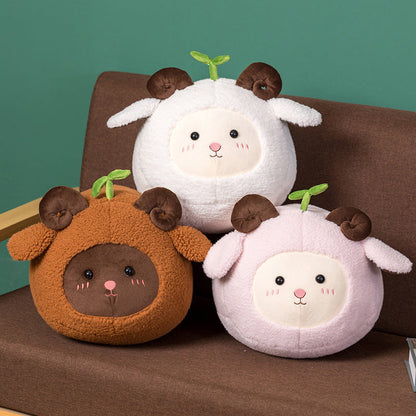 Cute Plush Sheep Toy Figure