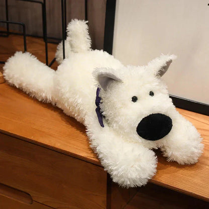 Cute White Westie Soft Plush Toy
