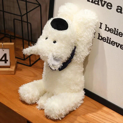 Cute White Westie Soft Plush Toy
