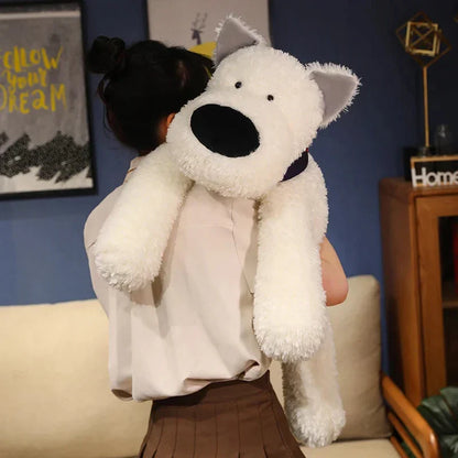 Cute White Westie Soft Plush Toy