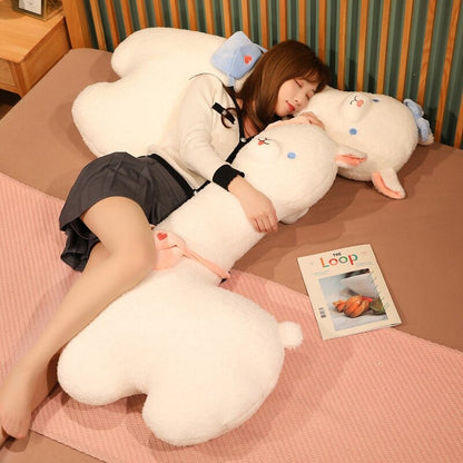 Cute Soft White Alpaca Stuffed Animal Toy