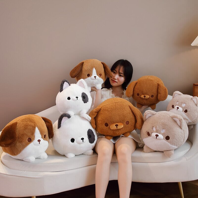 Cute Plush Puppy Toy Collection