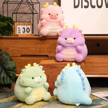 Cute Cartoon Pig Dragon Stuffed Toy