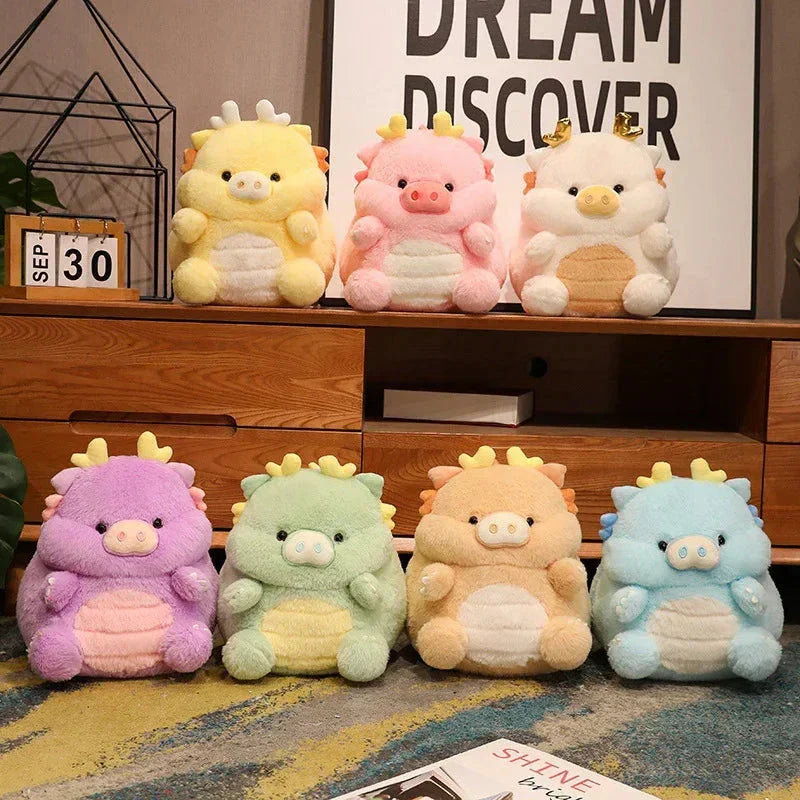 Cute Cartoon Pig Dragon Stuffed Toy