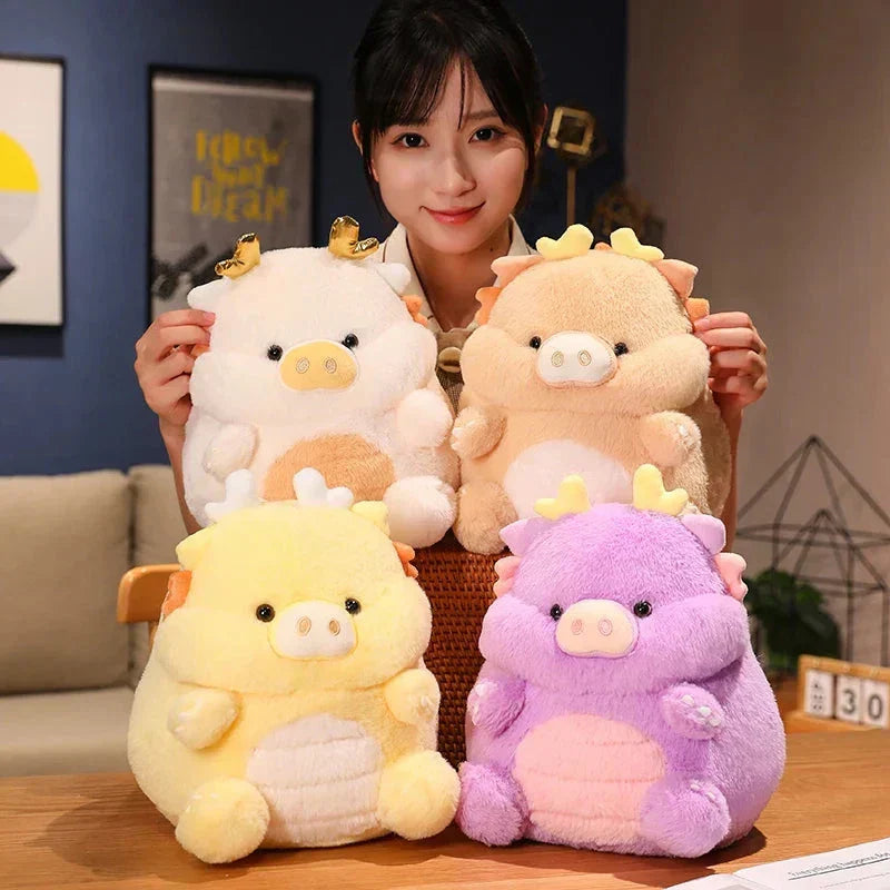 Cute Cartoon Pig Dragon Stuffed Toy