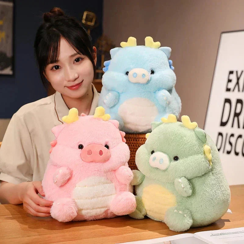 Cute Cartoon Pig Dragon Stuffed Toy