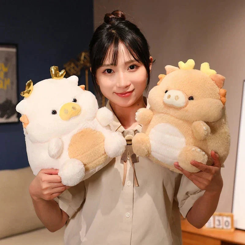 Cute Cartoon Pig Dragon Stuffed Toy